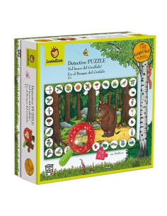 DETECTIVE PUZZLE GRÚFALO EN EL BOSQUE  108 pzas