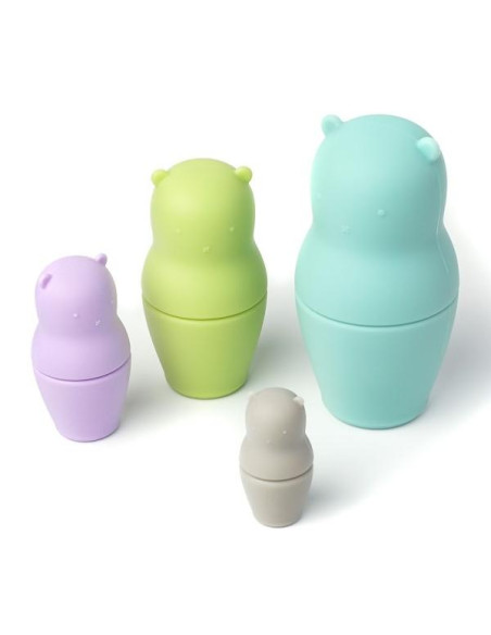 MUÑECAS RUSAS OSOS NEÓN SILICONA