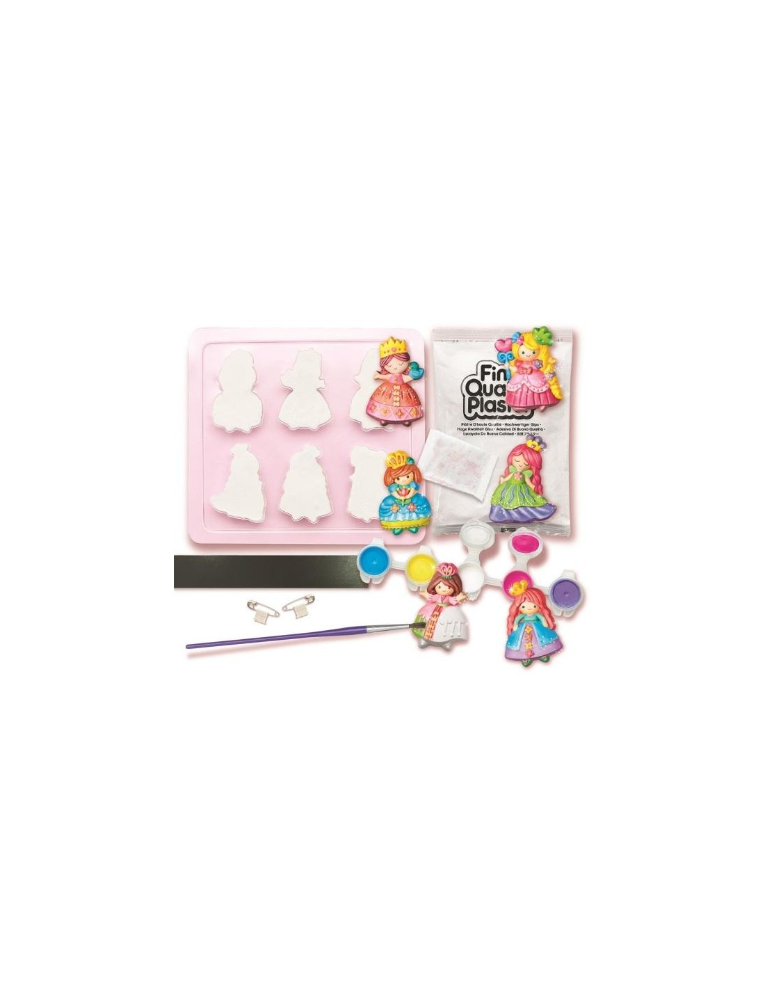MOLDEA Y PINTA PRINCESAS MOLDEA Y PINTA PRINCESAS
