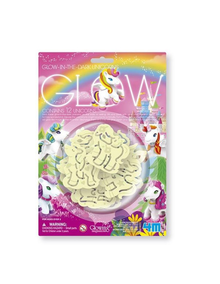 UNICORNIOS QUE BRILLAN EN LA OSCURIDAD