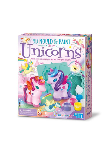 MOLDEA Y PINTA UNICORNIOS EN 3D