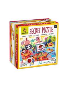 SECRET PUZZLE PIRATAS 24 p