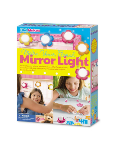 CREA TUS FLORES DE LUZ PARA ESPEJO