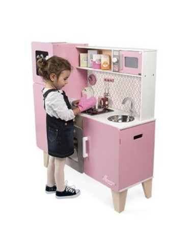 MAXI COCINA MACARON  ROSA