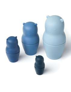 MUÑECAS RUSAS OSOS AZUL 2