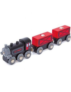 TREN MERCANCIAS VAPOR