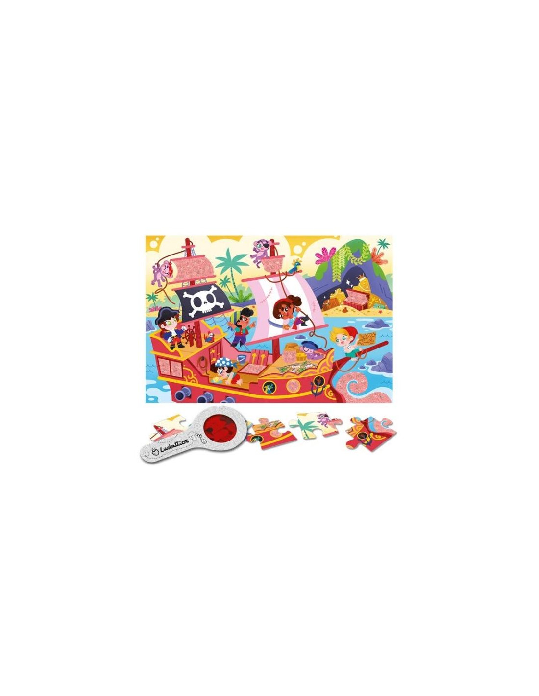 SECRET PUZZLE PIRATAS 24 p SECRET PUZZLE PIRATAS 24 p