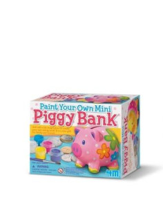PAINT YOUR OWN MINI  PIGGY BANK