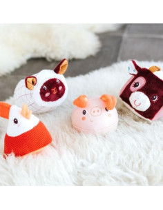 JUEGO 4 FIGURAS GRANJA 2