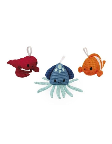KIT DE 3 ESPONJAS MARINAS