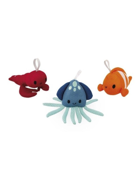 KIT DE 3 ESPONJAS MARINAS