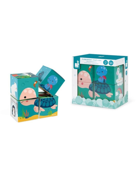 4 CUBOS DE BAÑO