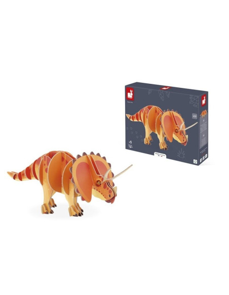 DINO PUZZLE CON VOLUMEN TRICEERATOPS