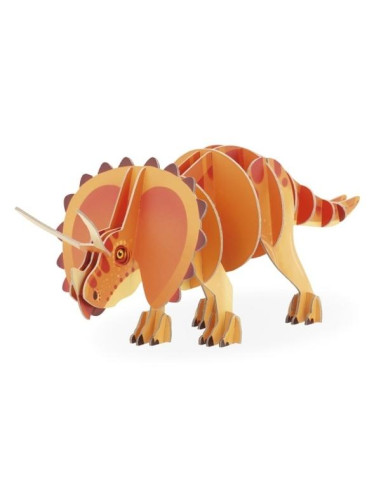 DINO PUZZLE CON VOLUMEN TRICEERATOPS
