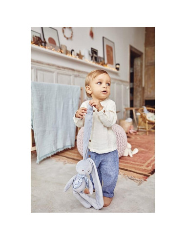 LAPINOO CONEJITO MUÑECA AZUL