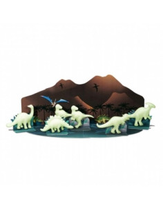 GLOW  3D  DINOSAUR 2