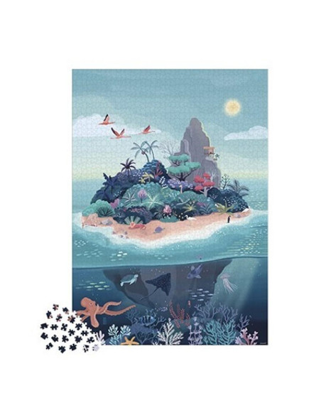 PUZZLE LA ISLA MISTERIOSA 2000 pzas