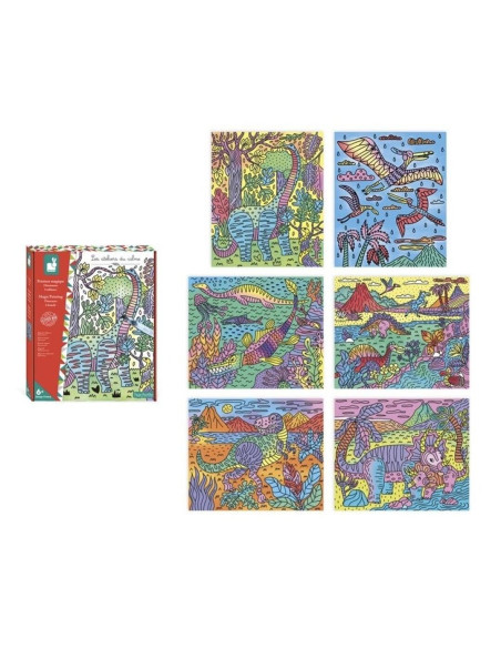 PINTURA MÁGICA DINOSAURIOS