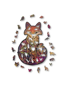 PUZZLE ANIWOOD ZORRO M 2