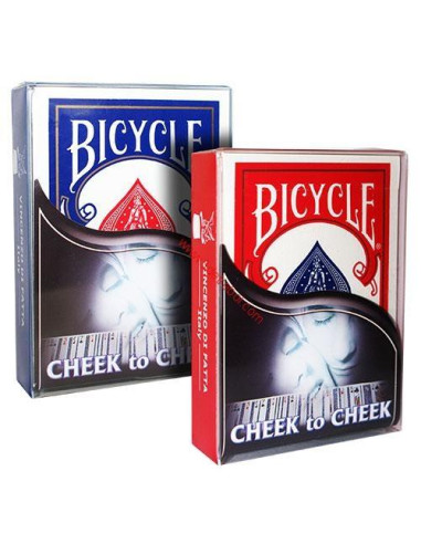 BICYCLE CHEEK TO CHEEK  BLACK BACK