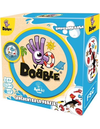 JUEGO DE MESA DOBBLE BEACH