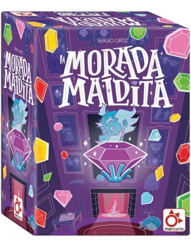 LA MORADA MALDITA . JUEGO DE MESA