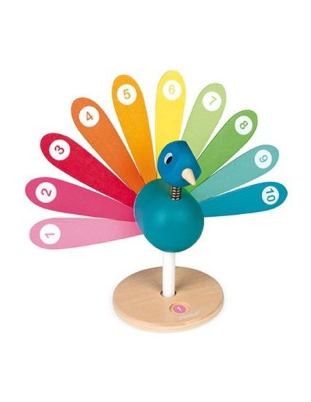 APRENDO A CONTAR PAVO REAL