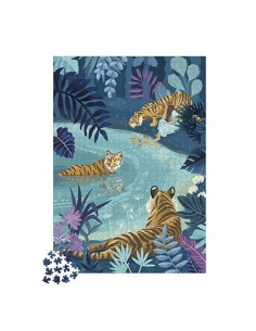 PUZLE TIGRES A LA LUZ DE LA...