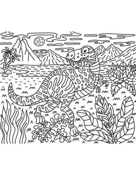 PINTURA MÁGICA DINOSAURIOS