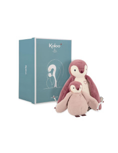 PINGUINO ABRAZANDO ROSA