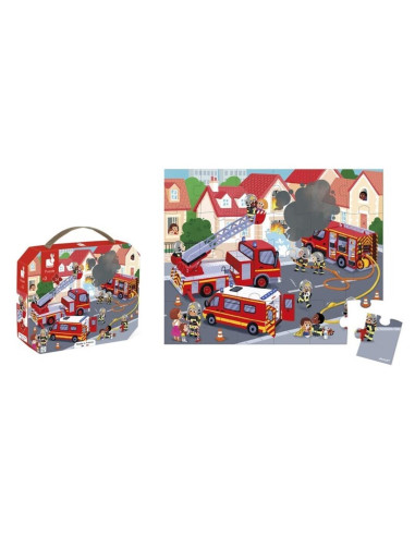 PUZZLE BOMBERO 24 pzs