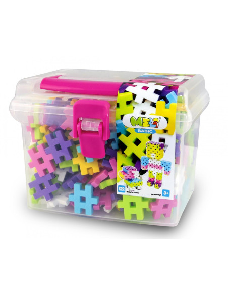 MELI BASIC PASTEL TRAVEL BOX 250 pzas