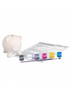 PAINT YOUR OWN MINI  PIGGY... 2