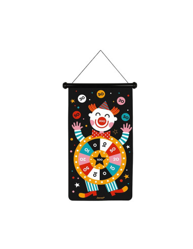 JUEGO DE DARDOS  MAGNETICOS CIRCO 