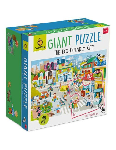 PUZZLE GIGANTE LA CIUDAD ECO-FRIENDLY...