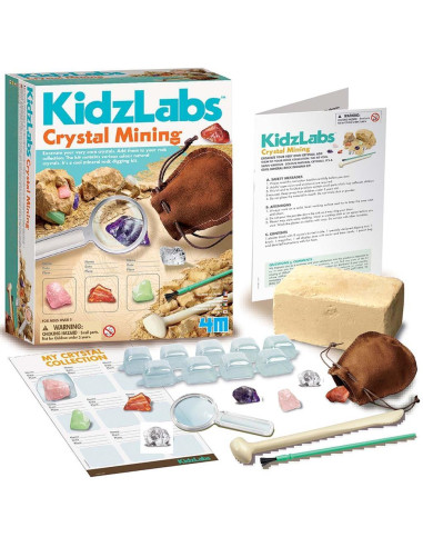 KIDZLABS MINERÍA CRISTALINA