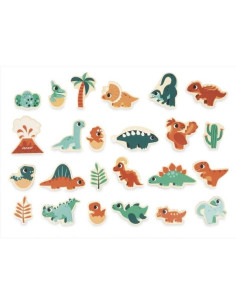 IMANES DINO 24 pzas 2