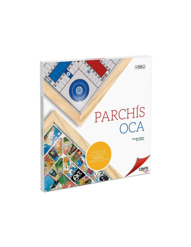 TAB.CRISTAL PARCHIS  OCA + CUBO Y DADOS