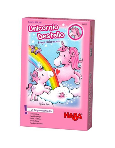 UNICORNIO DESTELLO. BINGO CHISPEANTE