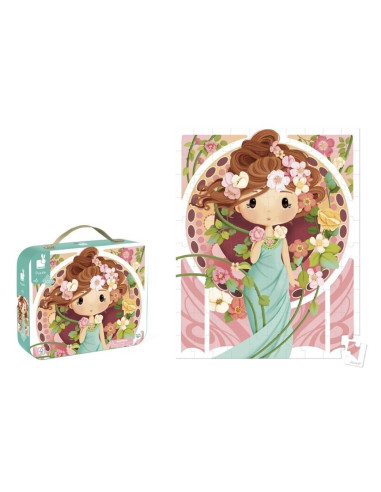 PUZZLE INSPIRED BY MUCHA 100 pzas PUZZLE INSPIRED BY MUCHA 100 pzas