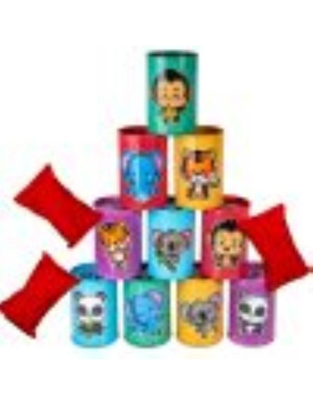 JUEGO  DE LATAS