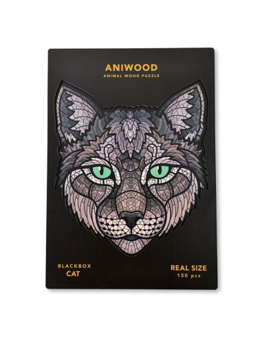 PUZZLE ANIWOOD GATO M