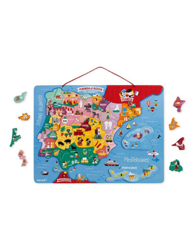MAPA MAGNETICO DE ESPAÑA