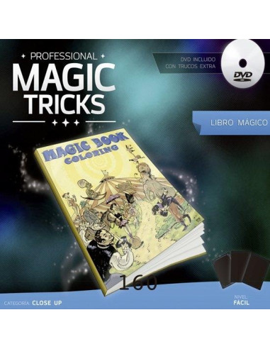 MAGIC COLORING BOOK + DVD
