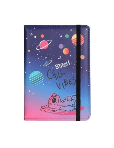 CUADERNO ESPIR. STITCH BLACK