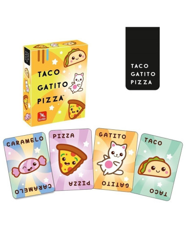 TACO, GATITO, PIZZA