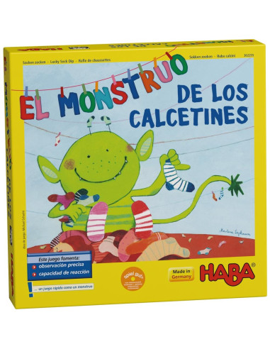 JUEGO EL MONSTRUO DE LOS CALCETINES