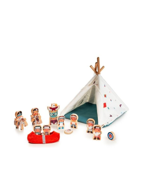 TRIBU DE INDIOS Y TIPI