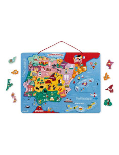 MAPA MAGNETICO DE ESPAÑA