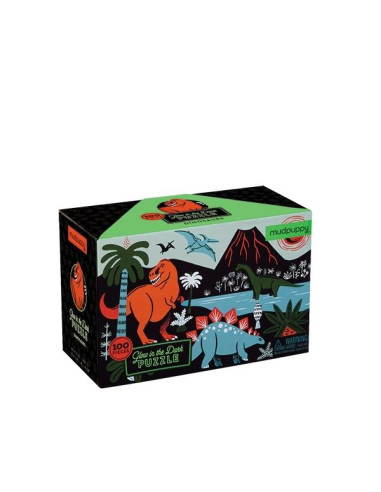 PUZZLE DINOSAURIOS GLOW IN DARK